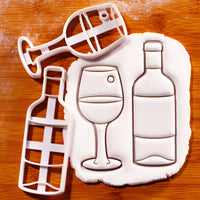 Wine Glass & Bottle