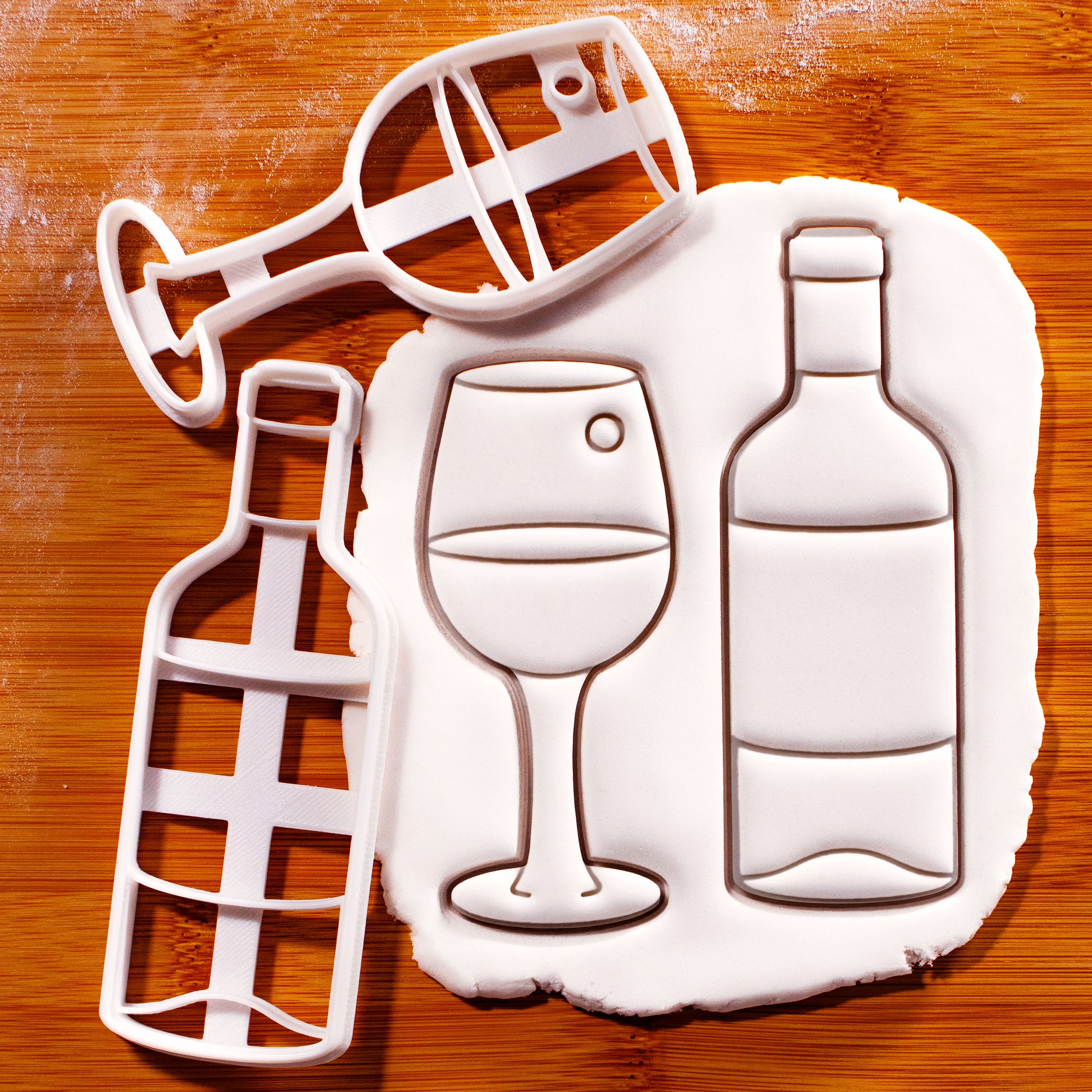 Wine Glass & Bottle