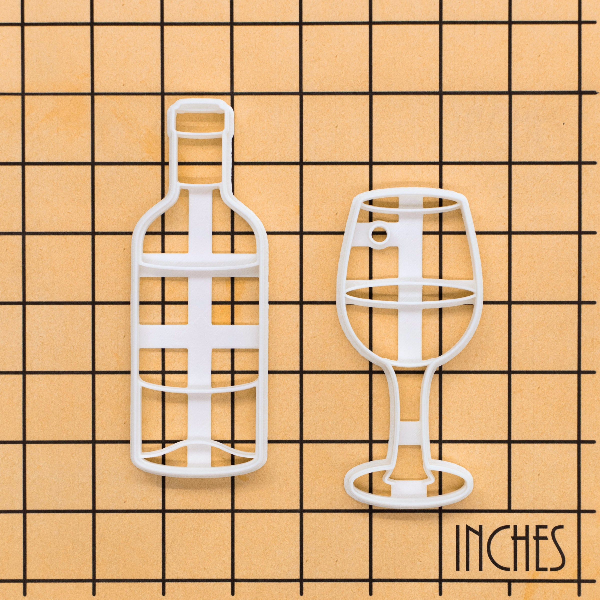 Wine Glass & Bottle