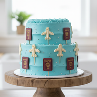 Airplane & Passport Mini Set