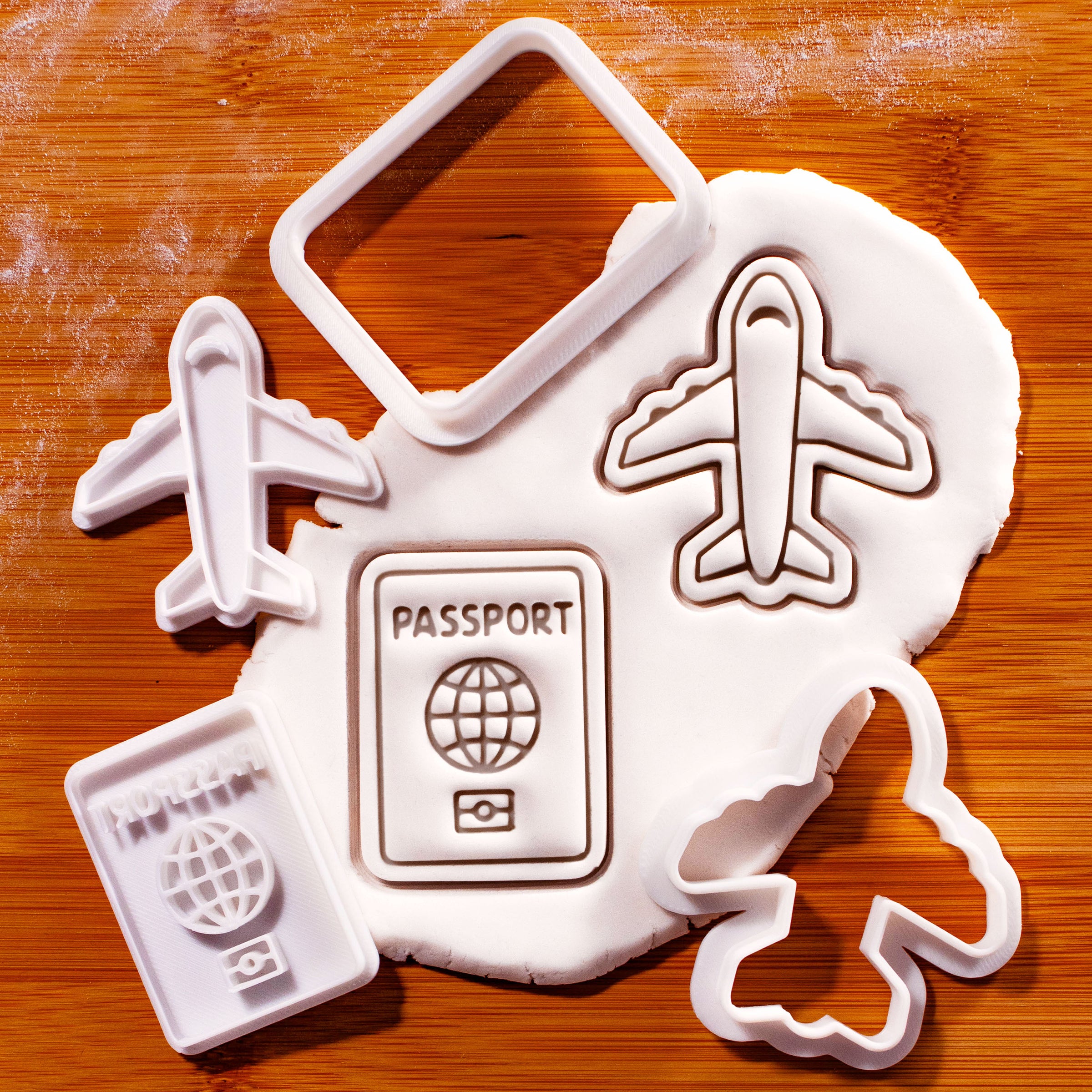 Airplane & Passport Mini Set