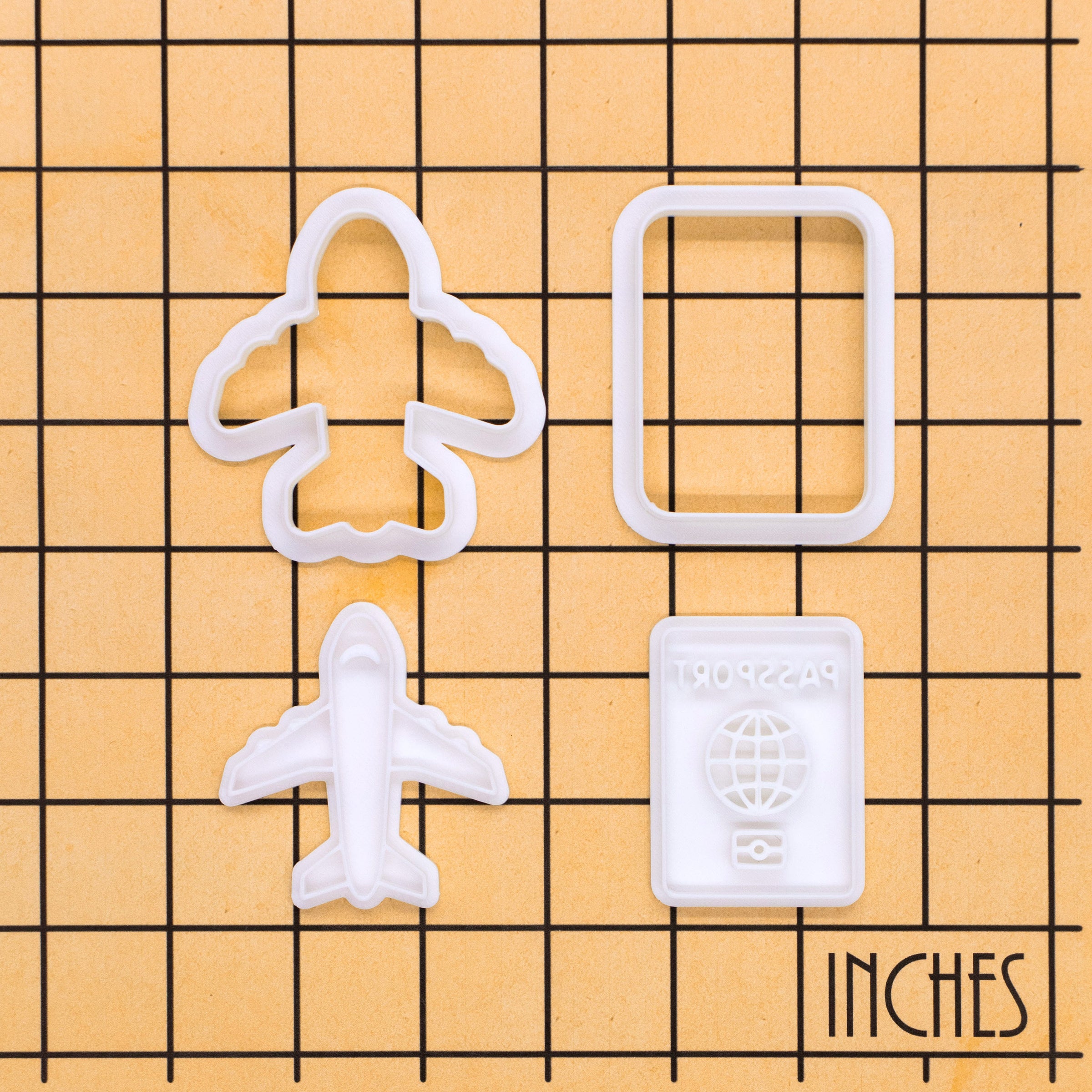 Airplane & Passport Mini Set