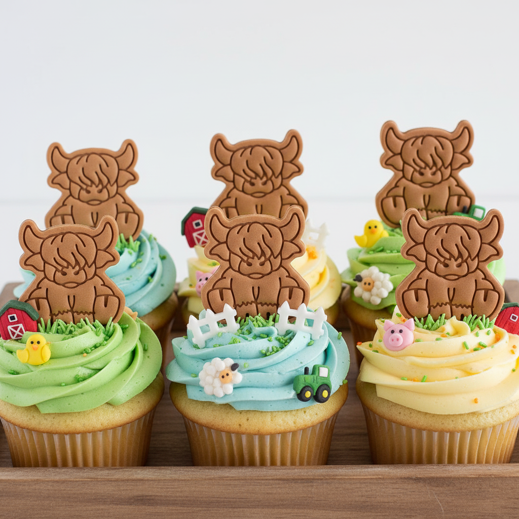 Highland Cow Body Mini Set