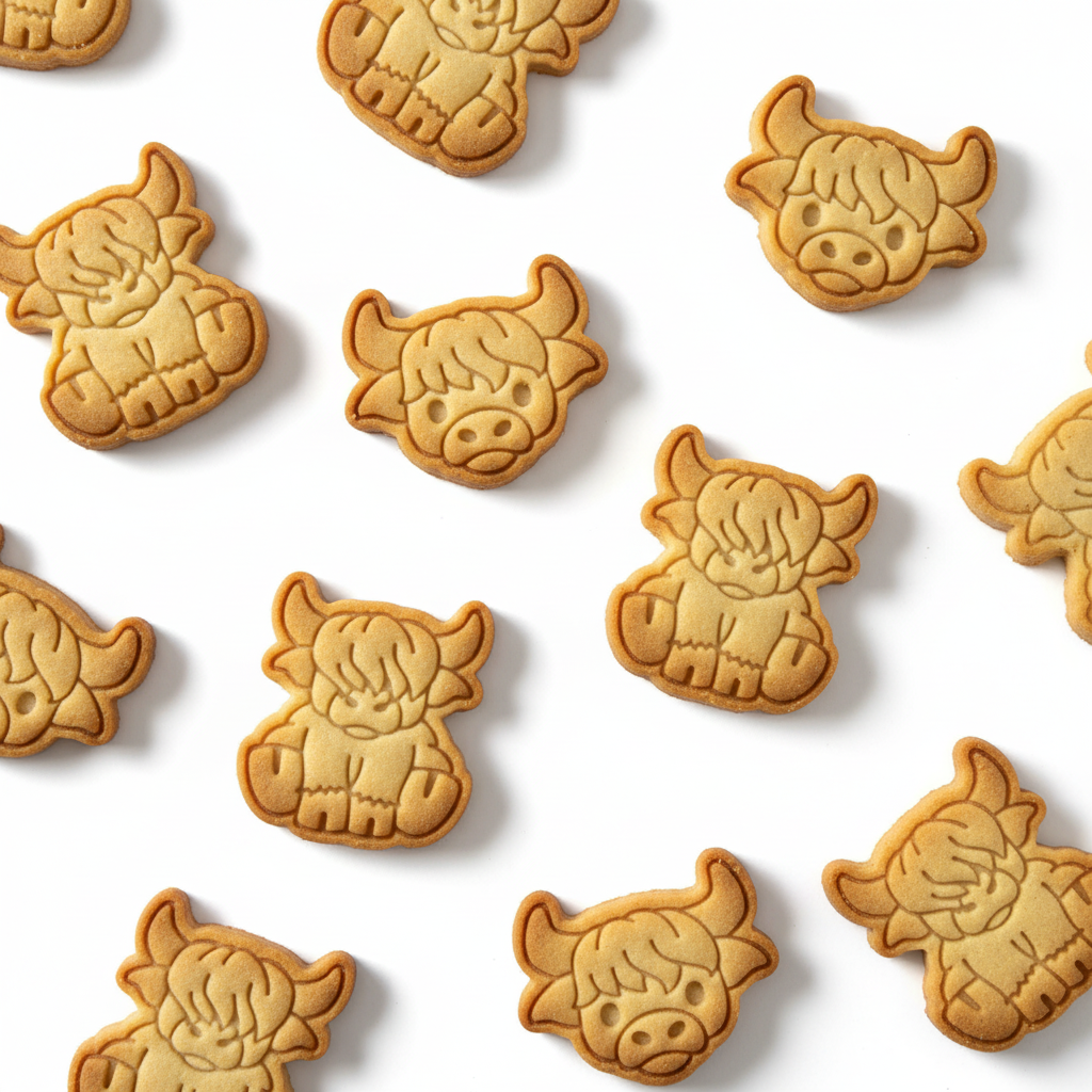 Set of 2 Highland Cow Mini Set