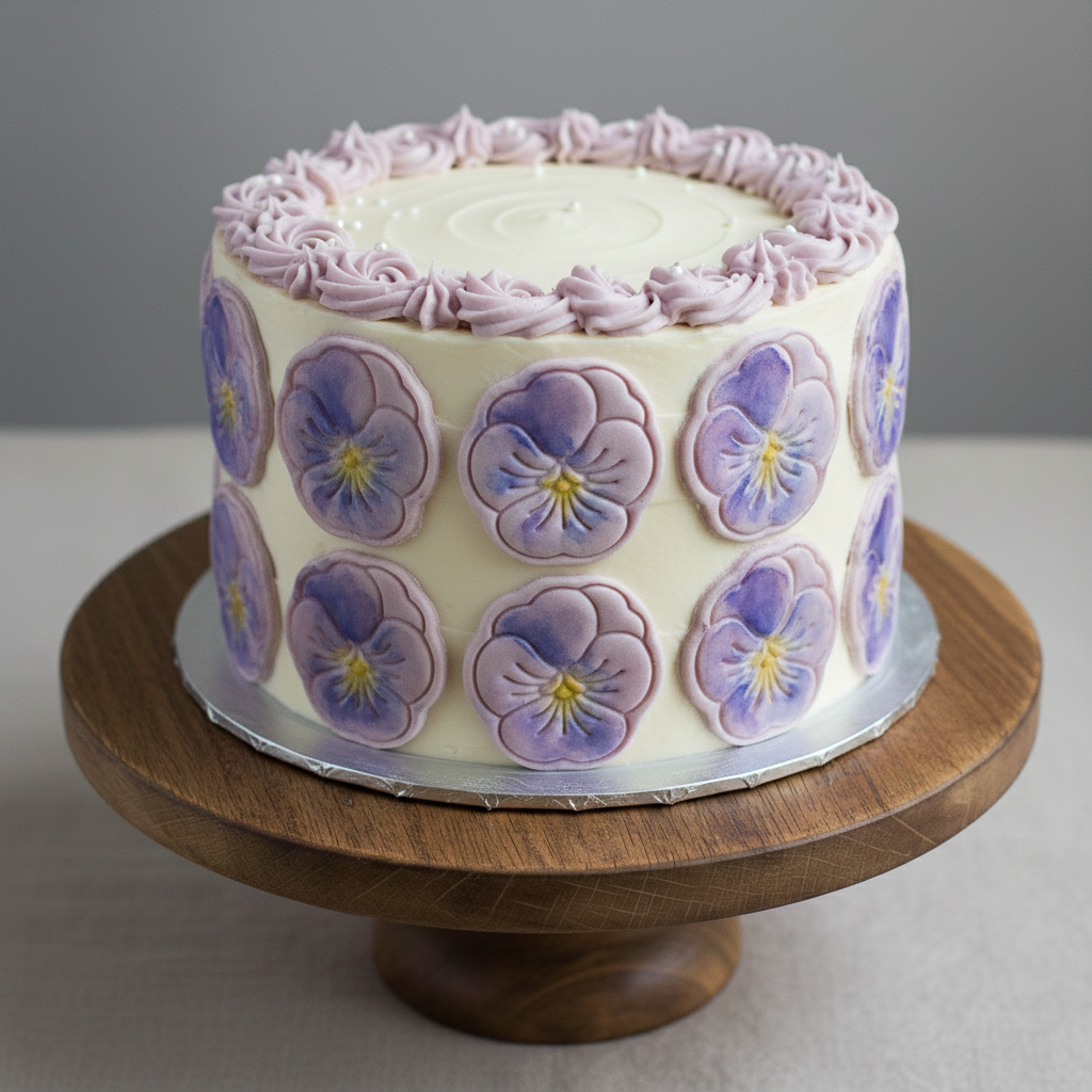 Pansy Flower Mini Set