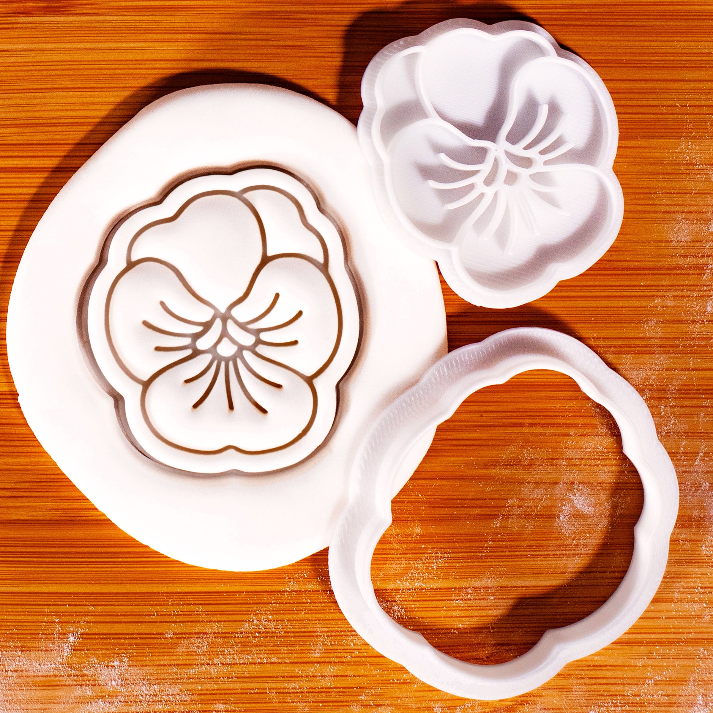 Pansy Flower Mini Set