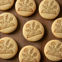 Open Book with Flowers Mini Set