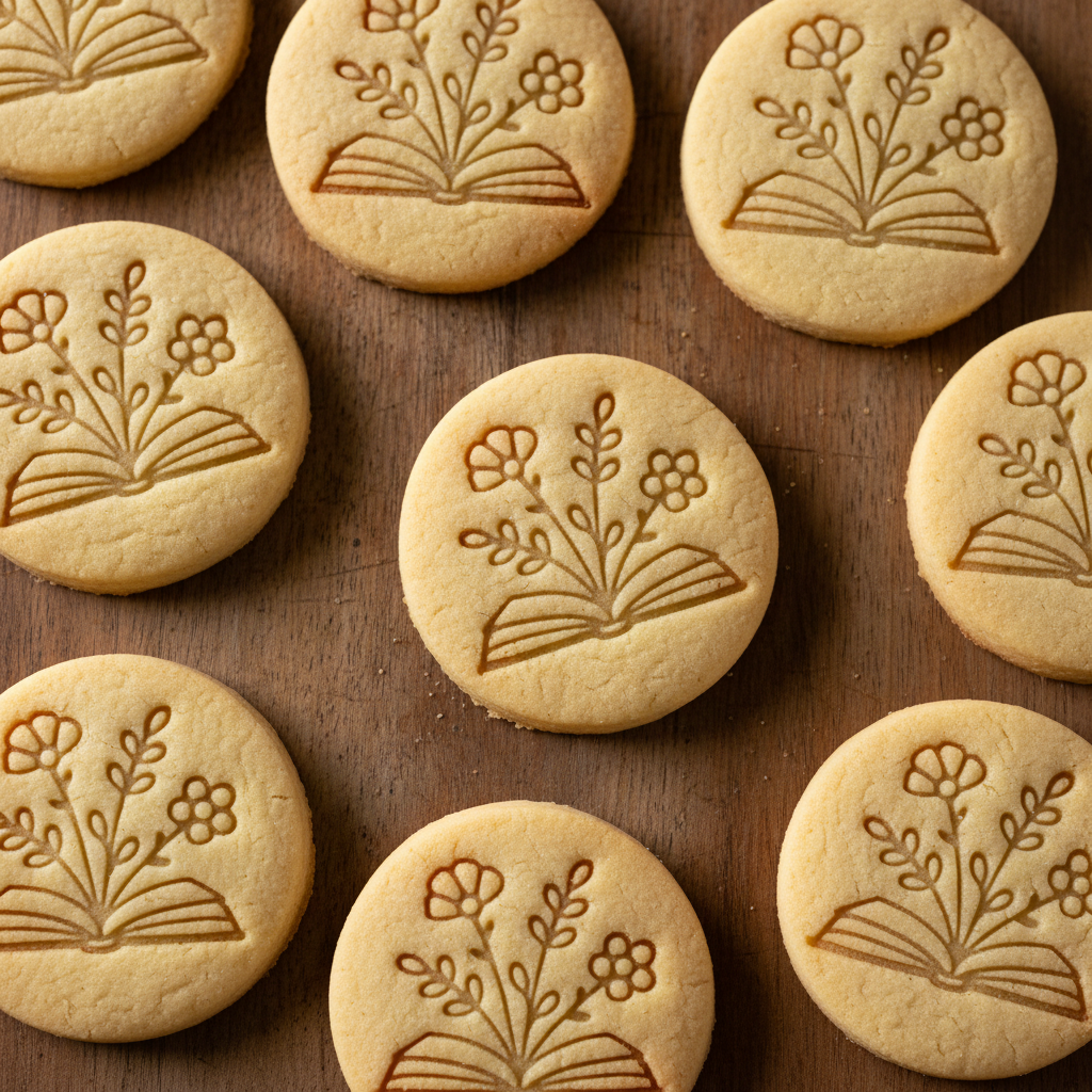 Open Book with Flowers Mini Set