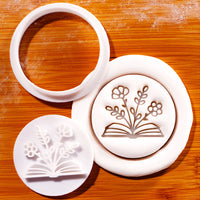 Open Book with Flowers Mini Set