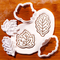 Oak Leaf & Maple Leaf Mini Set