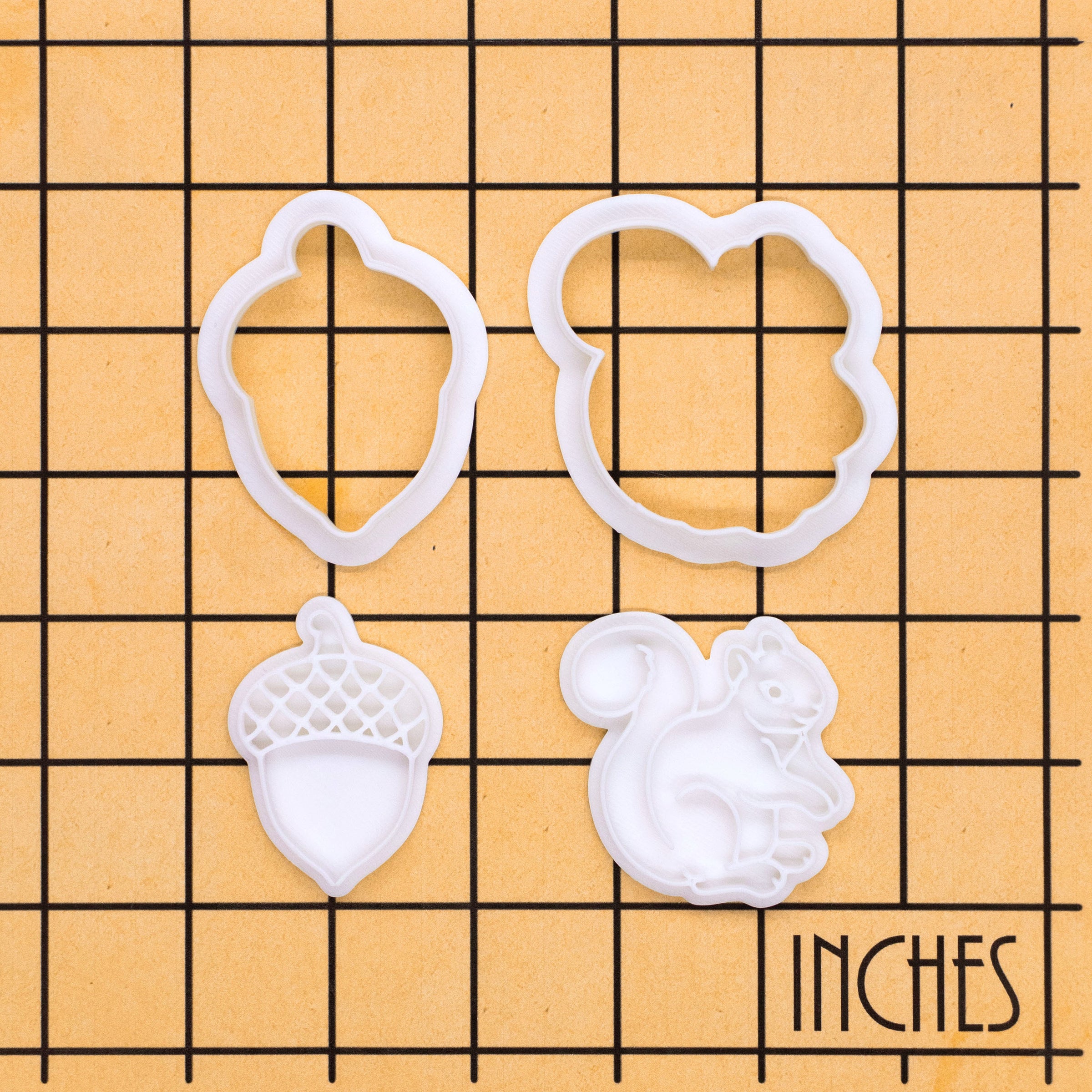 Squirrel & Acorn Mini Set