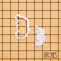 Unicorn Seahorse Mini Set
