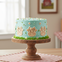 Cheerful Cow Mini Set