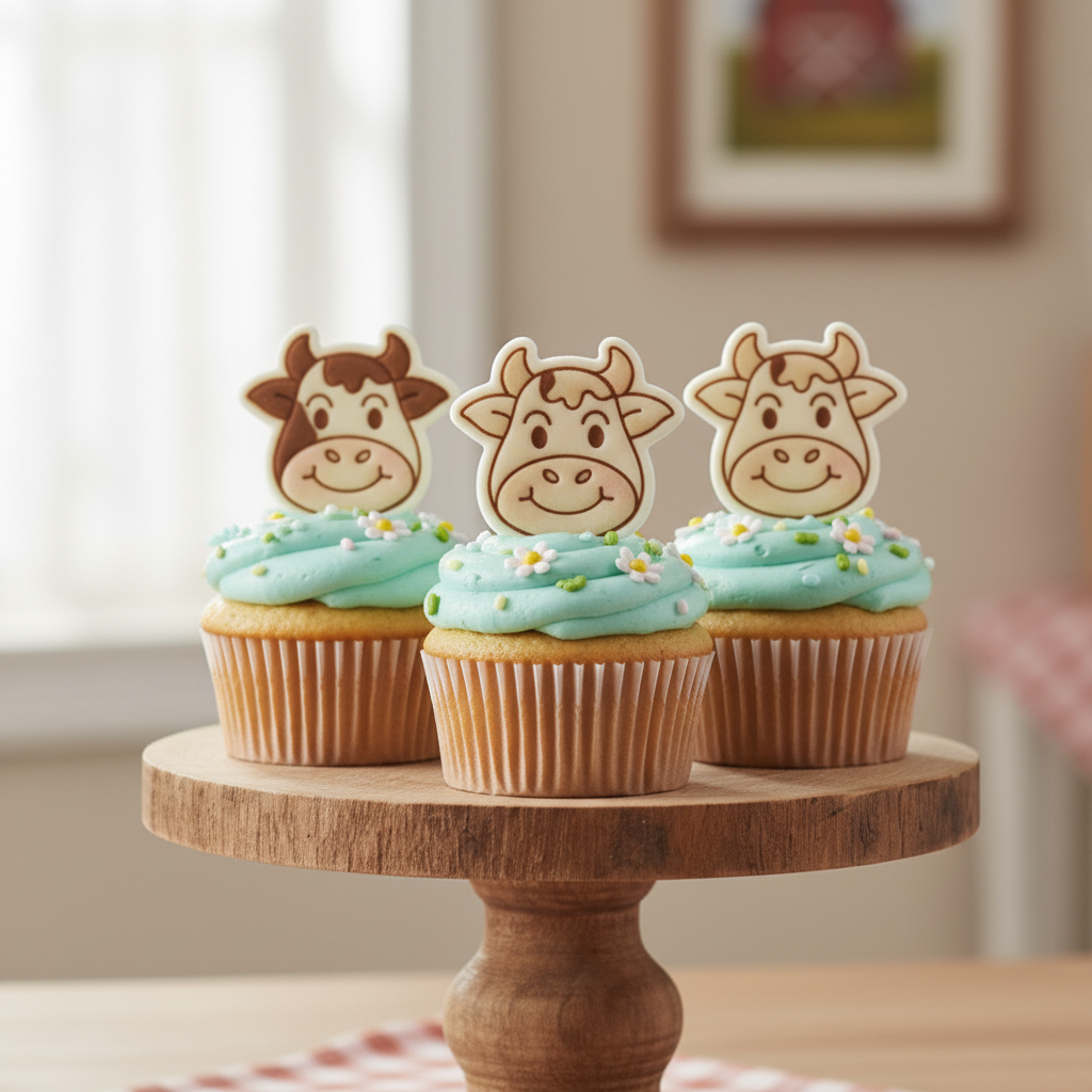 Cheerful Cow Mini Set