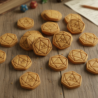 Icosahedron & Natural 20 Mini Set