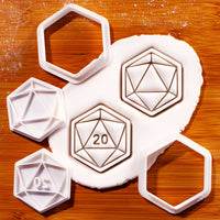 Icosahedron & Natural 20 Mini Set