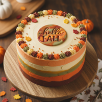 Hello Fall (Round)