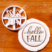 Hello Fall (Round)