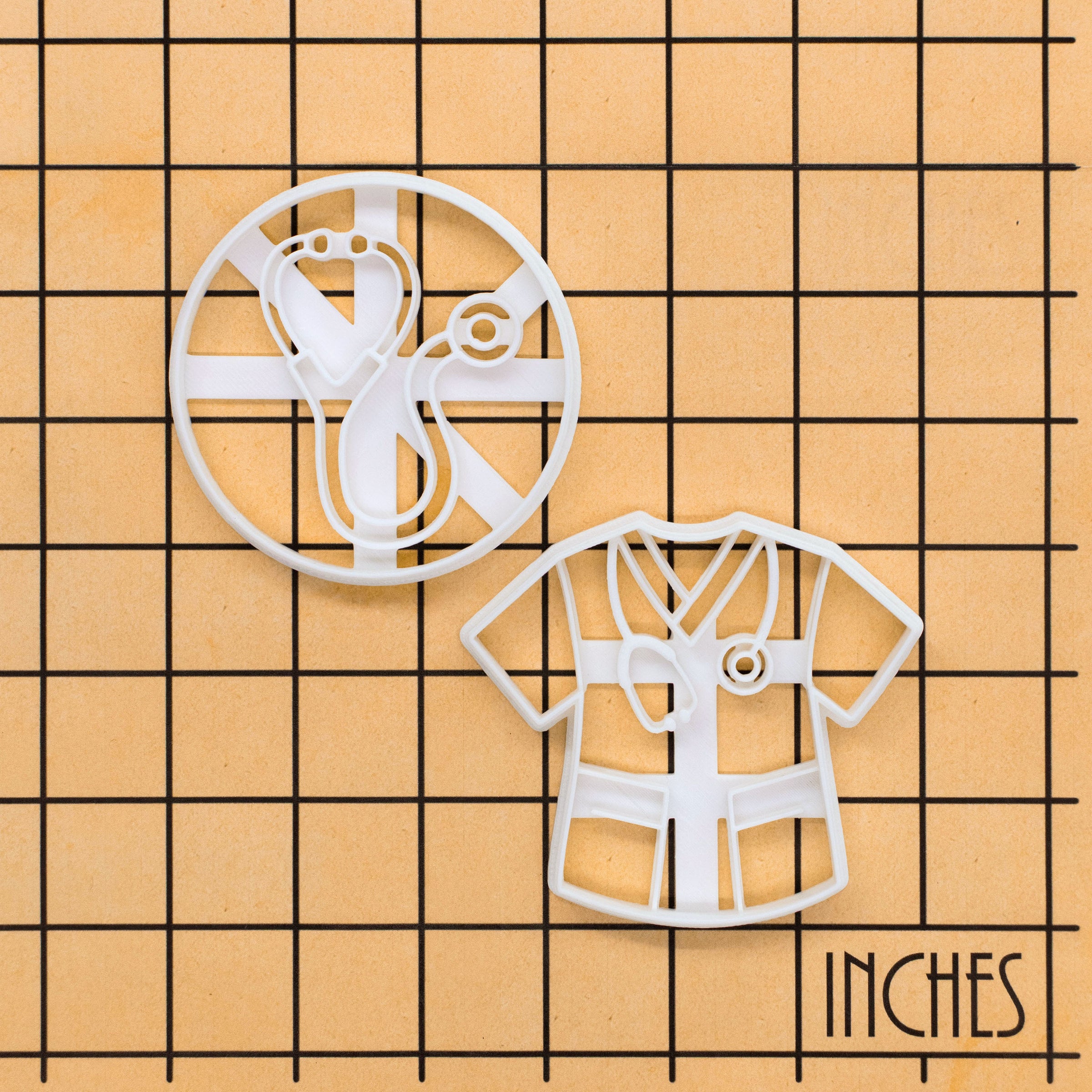 Medical Scrubs & Stethoscope