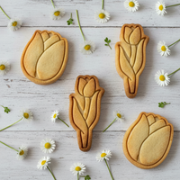 Set of 2 Tulip Flower Mini Set