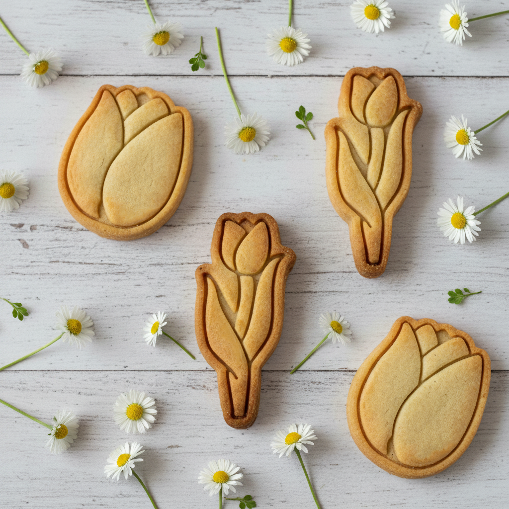 Set of 2 Tulip Flower Mini Set