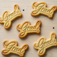 Grad in Cursive