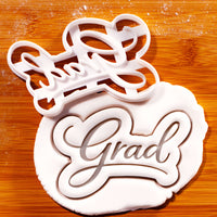 Grad in Cursive