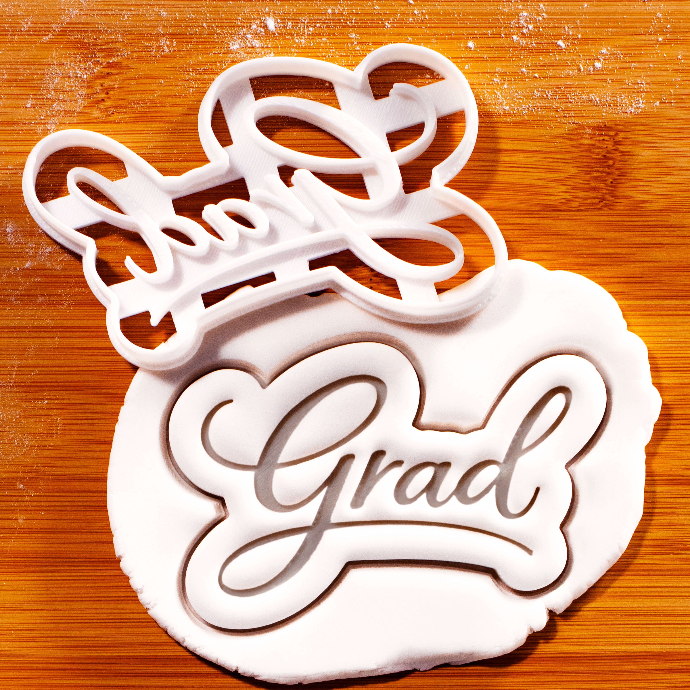Grad in Cursive
