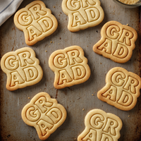 GRAD in Block Letters
