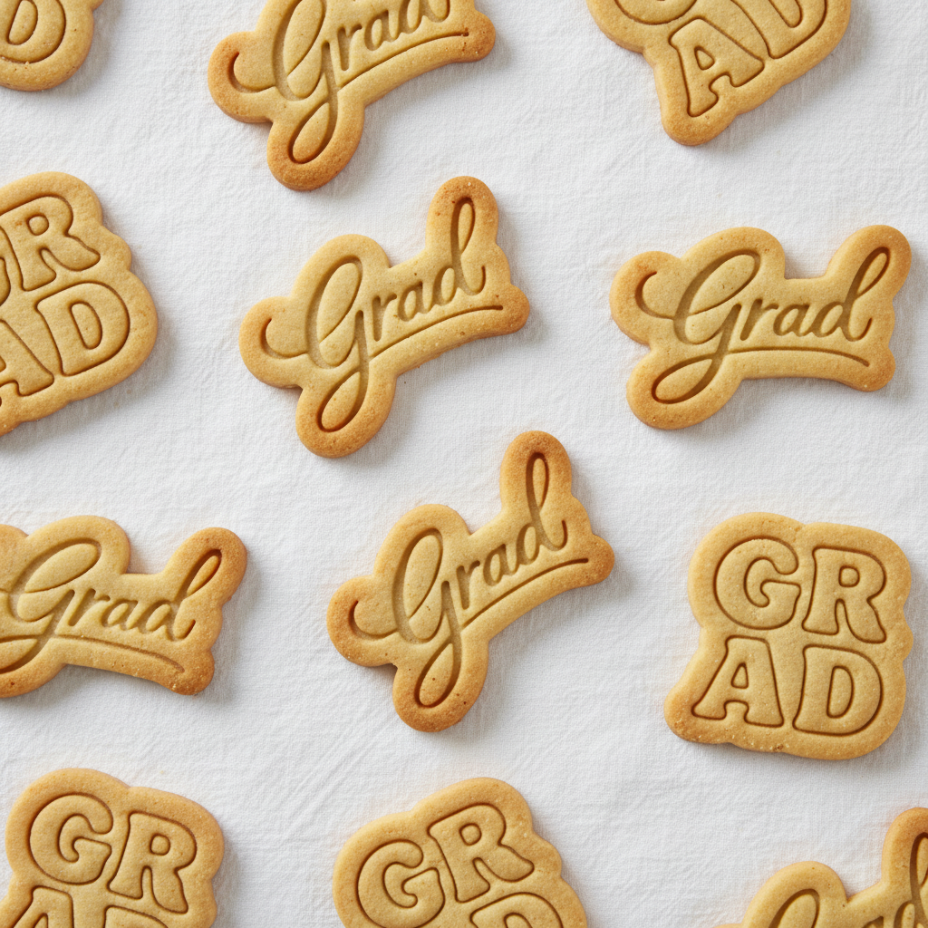 Grad in Cursive & Block Letters Mini Set