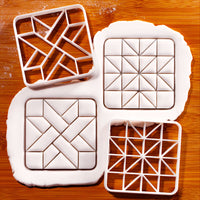 LeMoyne Star Quilt Block & Woven Star Quilt Block