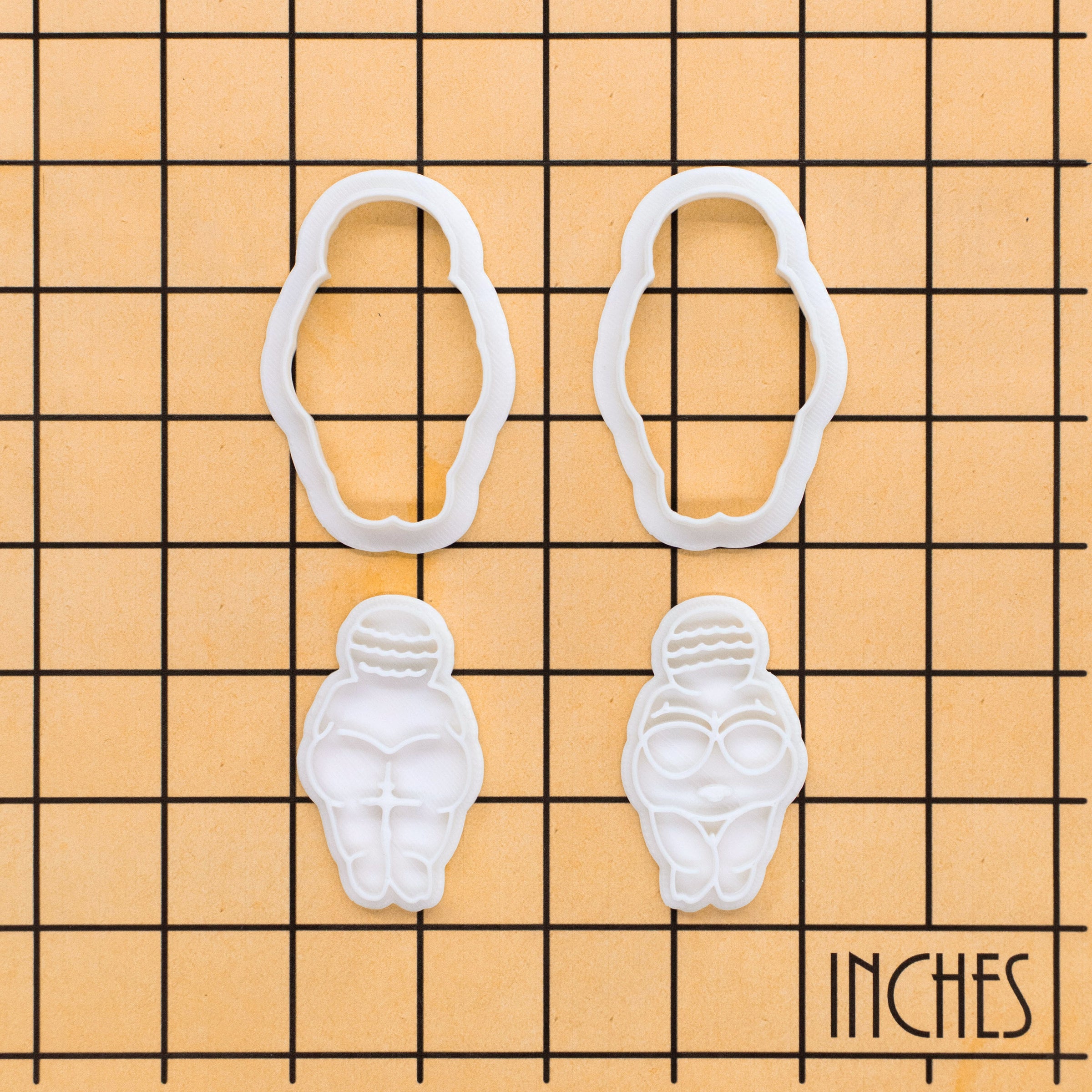 Venus of Willendorf Mini Set (Front & Back)