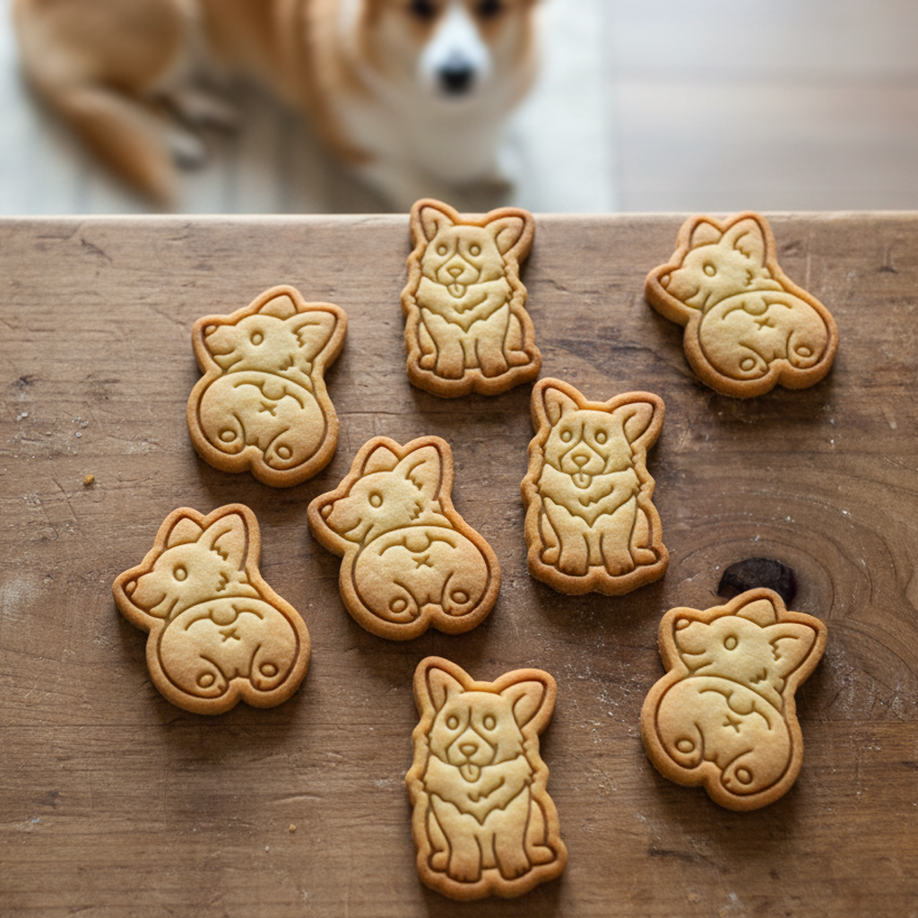 Happy Corgi & Corgi Butt Mini Set