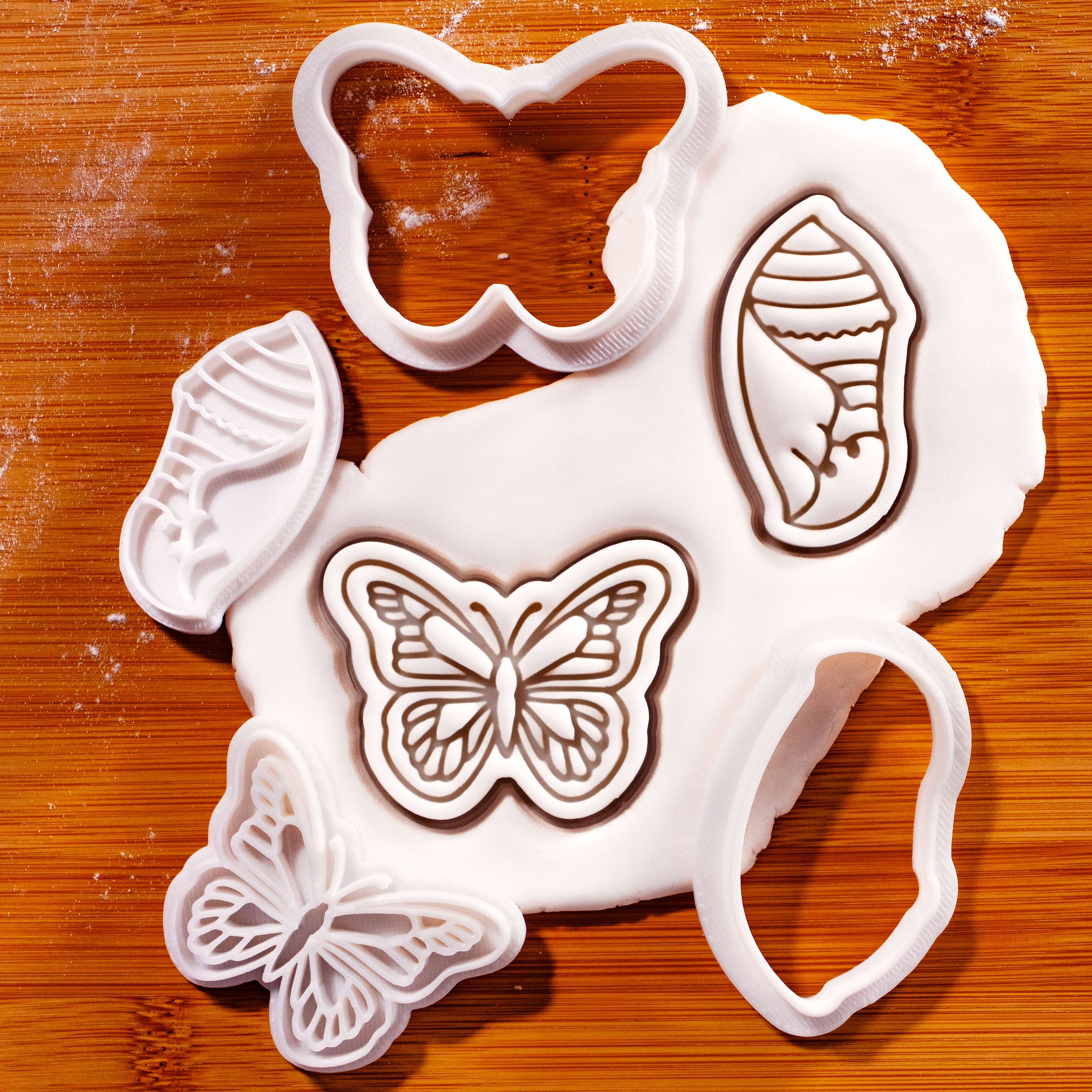 Monarch Butterfly & Chrysalis Mini Set