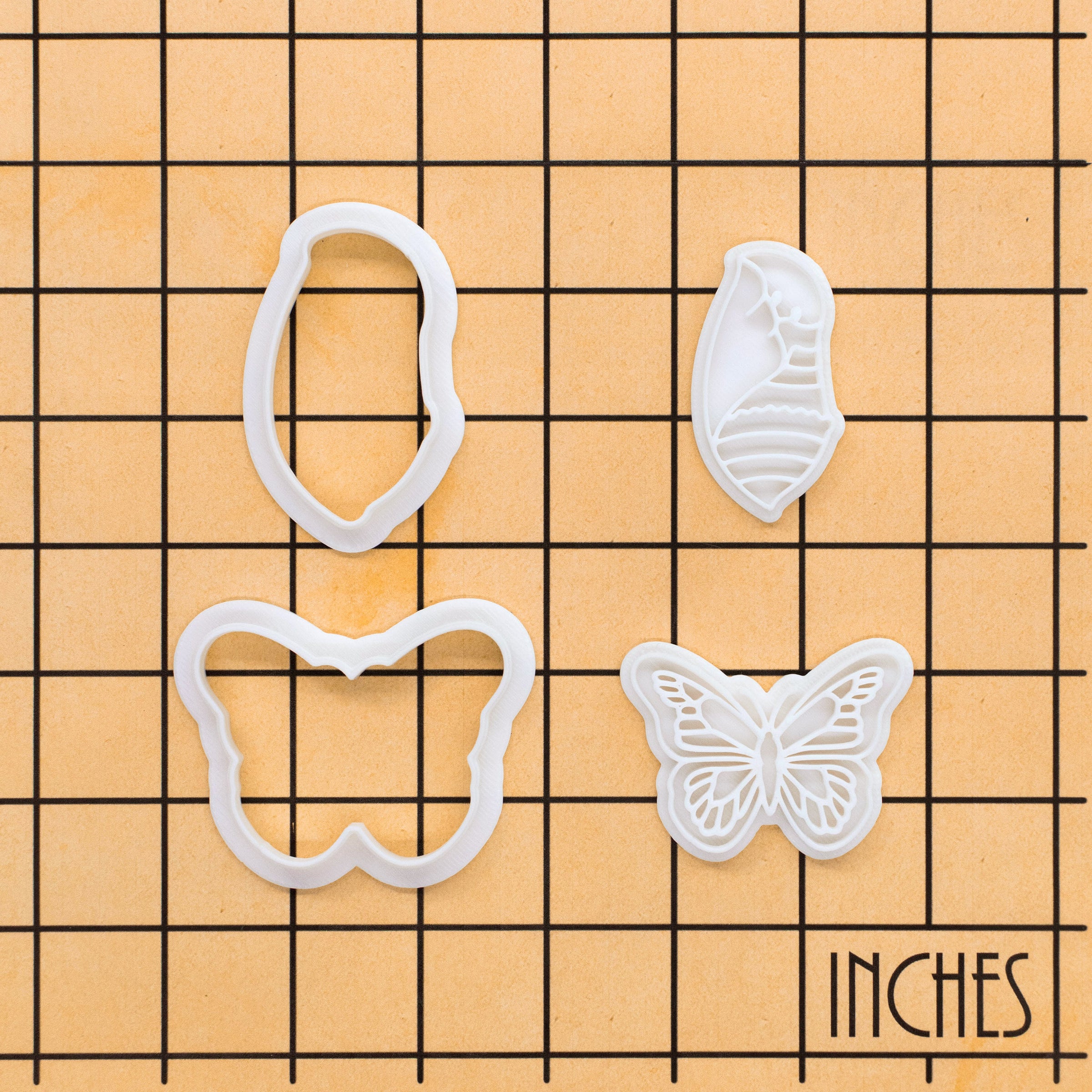 Monarch Butterfly & Chrysalis Mini Set
