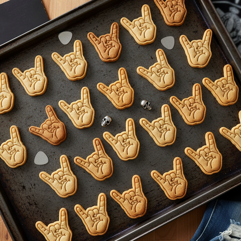 Rock Hand Sign Mini Set