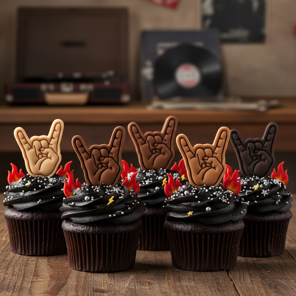 I Love You & Rock Hand Sign Mini Set