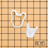 Rock Hand Sign Mini Set
