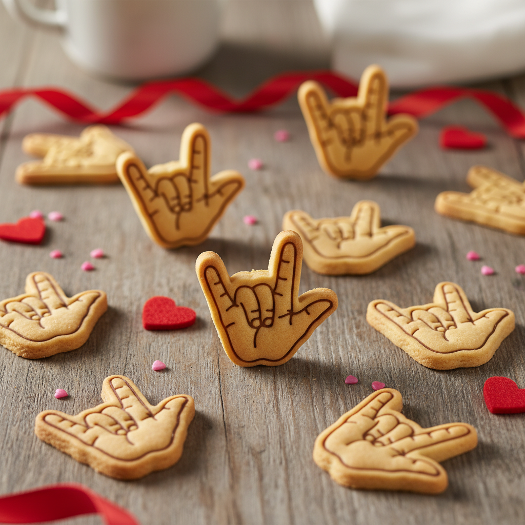 I Love You Hand Sign Mini Set
