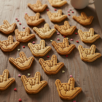 I Love You Hand Sign Mini Set