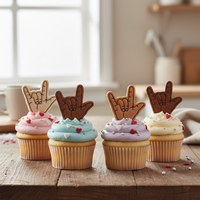 I Love You & Rock Hand Sign Mini Set