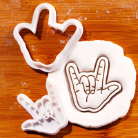 I Love You Hand Sign Mini Set