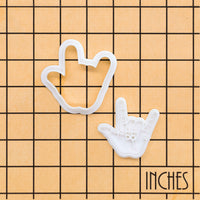 I Love You Hand Sign Mini Set