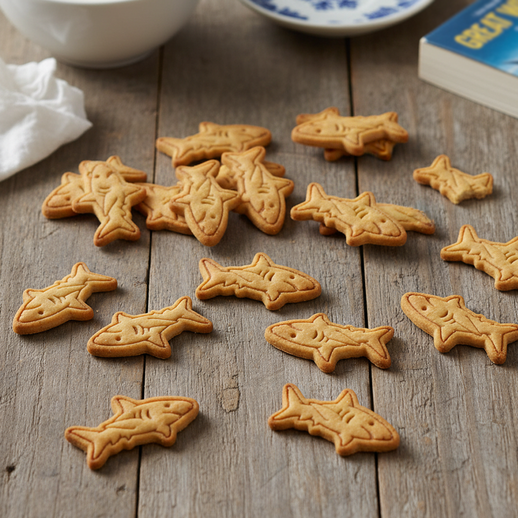 Great White Shark Mini Cookie Cutter & Stamp Set