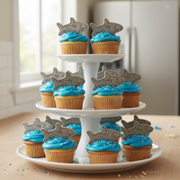 Great White Shark Mini Cookie Cutter & Stamp Set