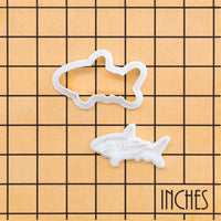 Great White Shark Mini Cookie Cutter & Stamp Set