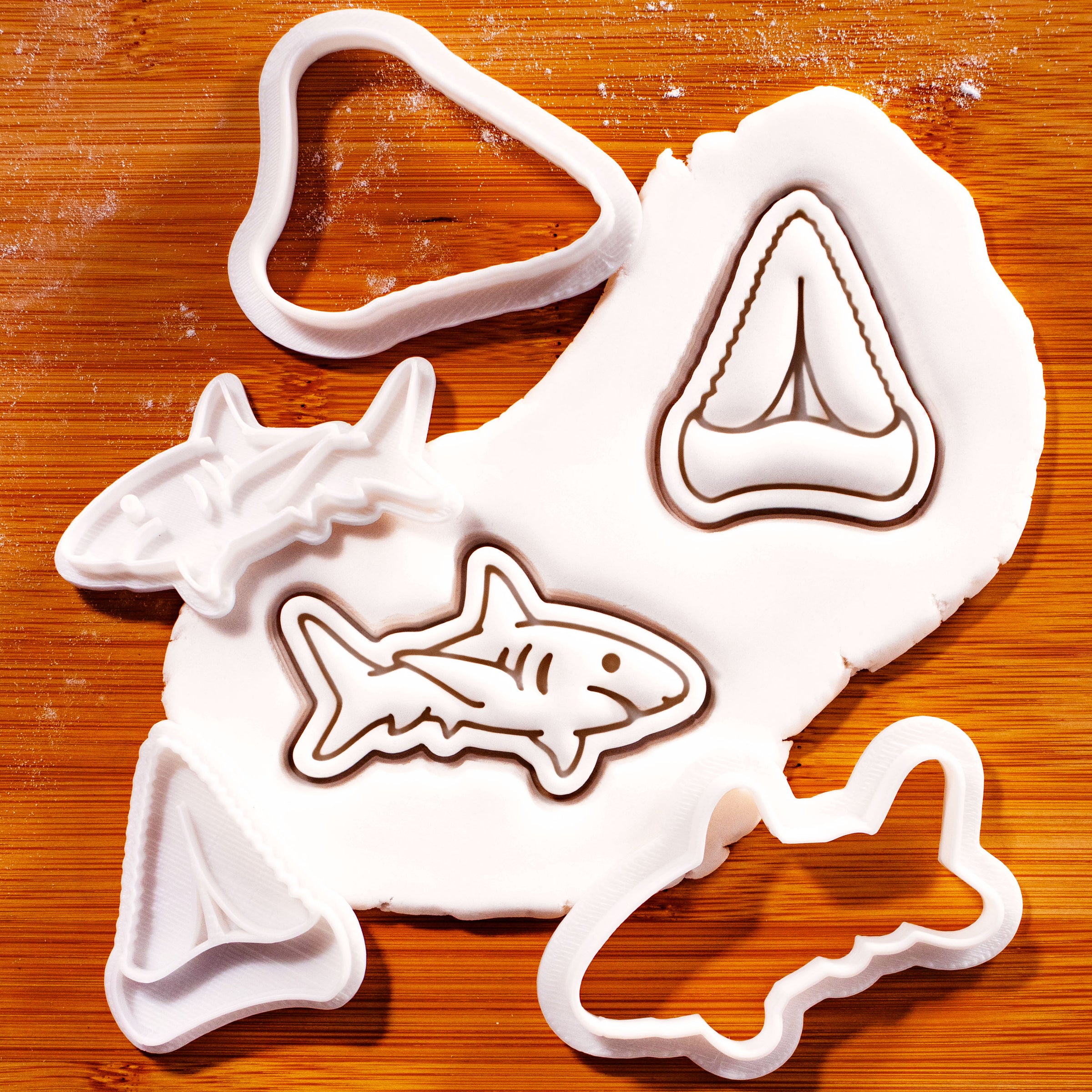 Great White Shark & Shark Tooth Mini Set