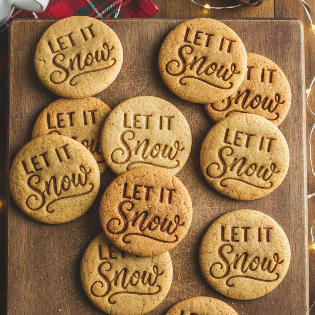 Let It Snow Mini Stamp