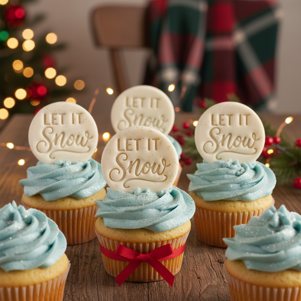 Let It Snow Mini Stamp