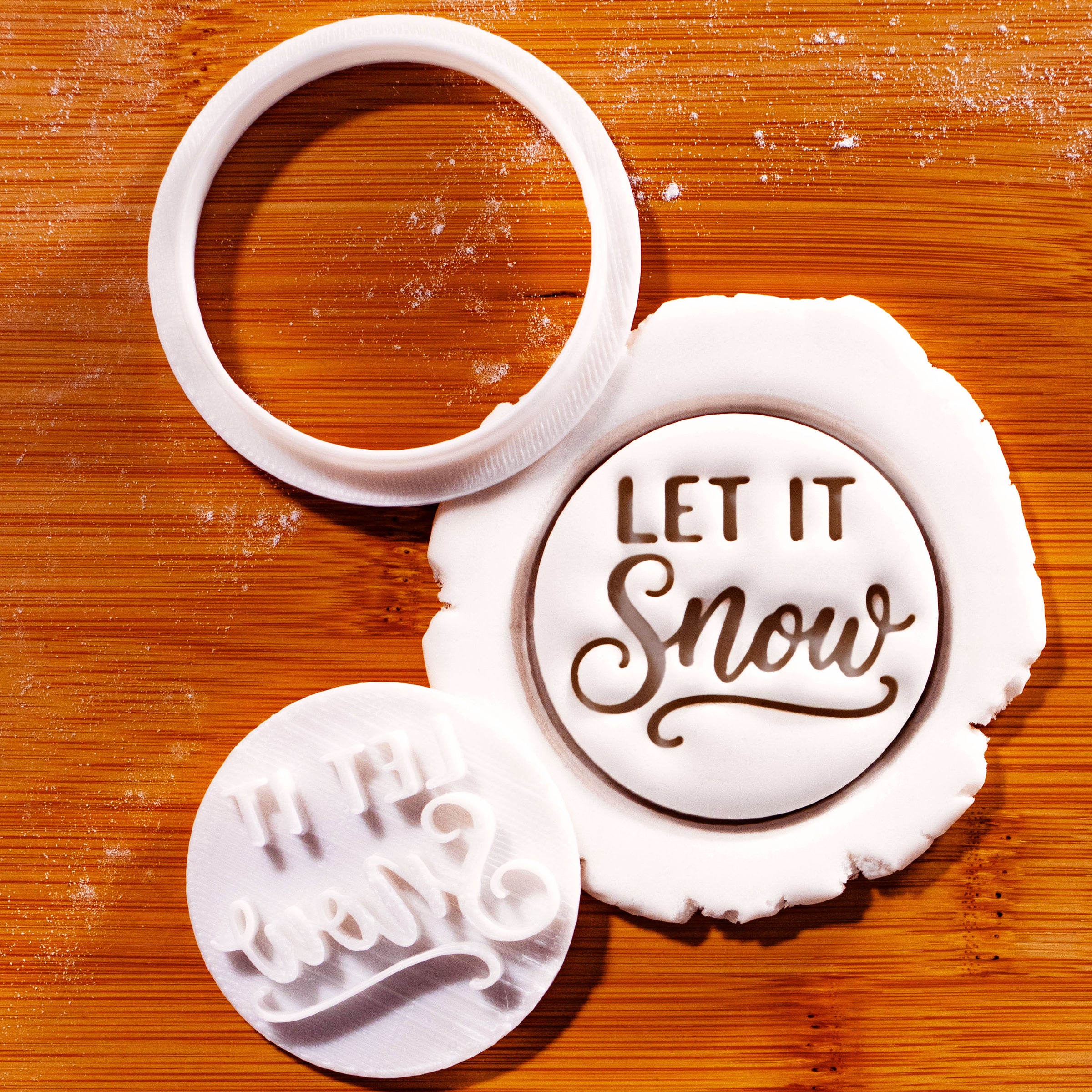 Let It Snow Mini Stamp